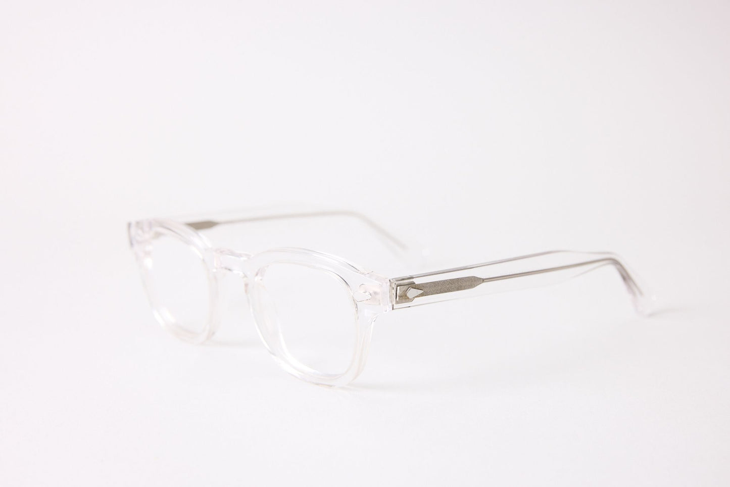 Small - NEW YORK EYERISH, Causeway. Rx Prescription Lenses with Clear Frames