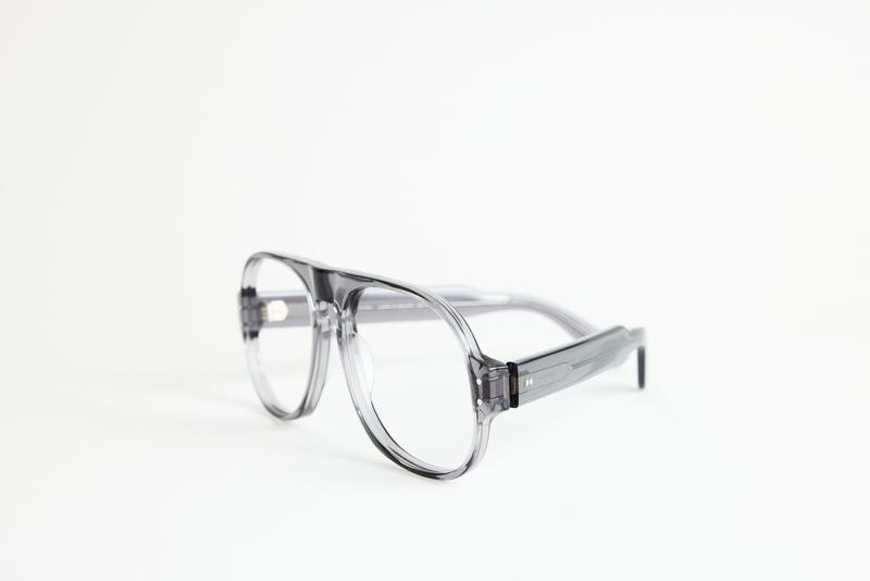 NEW YORK EYERISH, Belfasts. Rx Prescription Lenses with Grey Frames