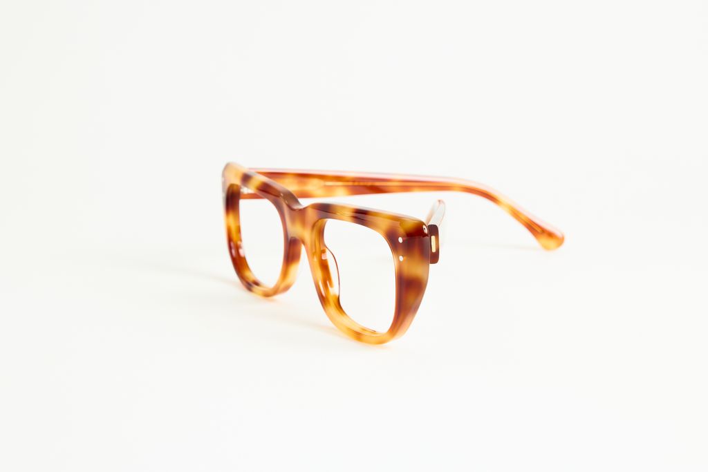 NEW YORK EYERISH, Bundorans. Rx Prescription Lenses with Blond Red Tortoise