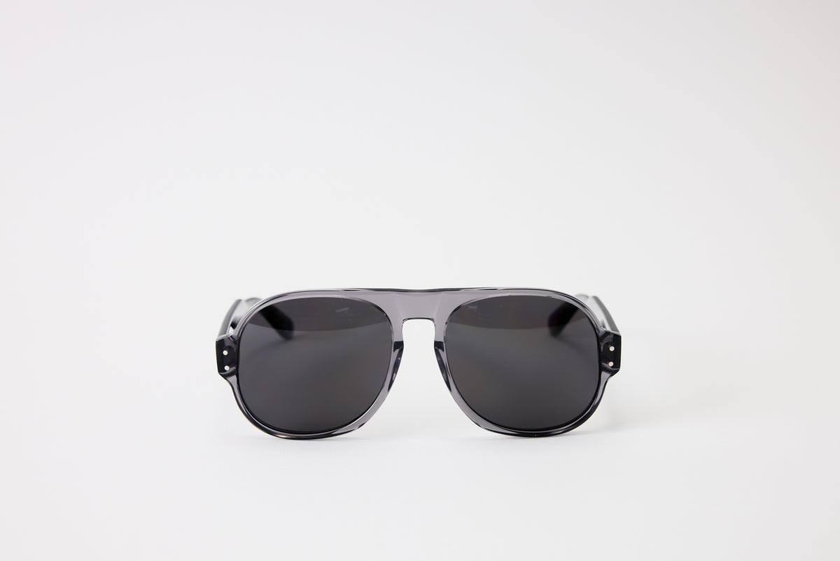 NEW YORK EYERISH, Belfasts, Grey Frames with Grey Lenses