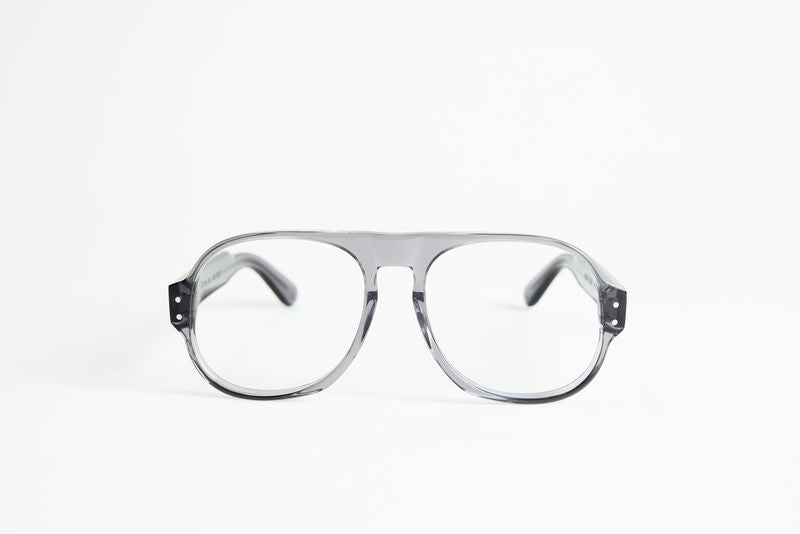 NEW YORK EYERISH, Belfasts. Rx Prescription Lenses with Grey Frames