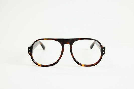 NEW YORK EYERISH, Belfasts. Rx Prescription Lenses with Dark Tortoise Shell Frames