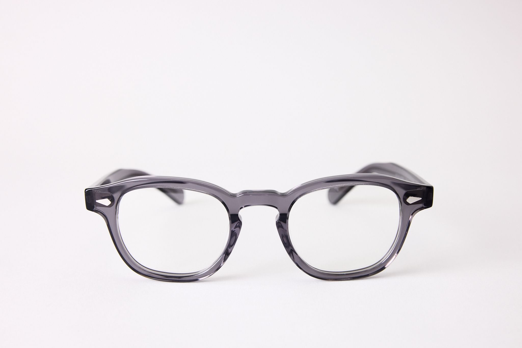 Large - NEW YORK EYERISH, Causeway. Rx Prescription Lenses with Grey F