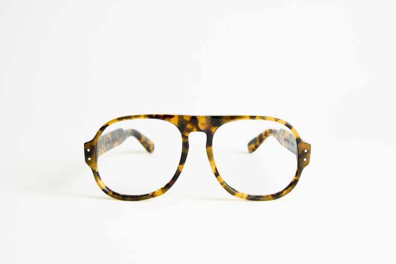 NEW YORK EYERISH, Belfasts. Rx Prescription Lenses with Light Tortoise Shell Frames
