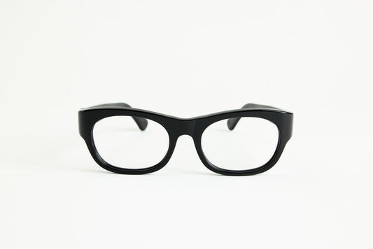 NEW YORK EYERISH, Westports. Rx Prescription Lenses with Black Frames