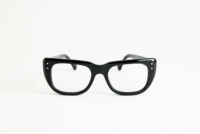 NEW YORK EYERISH, Bundorans. Rx Prescription Lenses with Black Frames