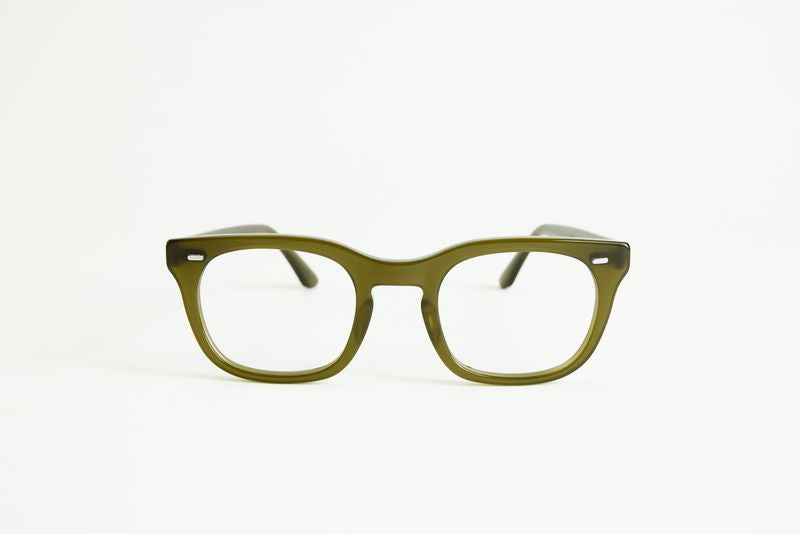 NEW YORK EYERISH, Dingle. Rx Prescription Lenses with Olive Green Frames