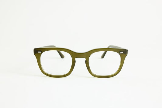 NEW YORK EYERISH, Dingle. Rx Prescription Lenses with Olive Green Frames