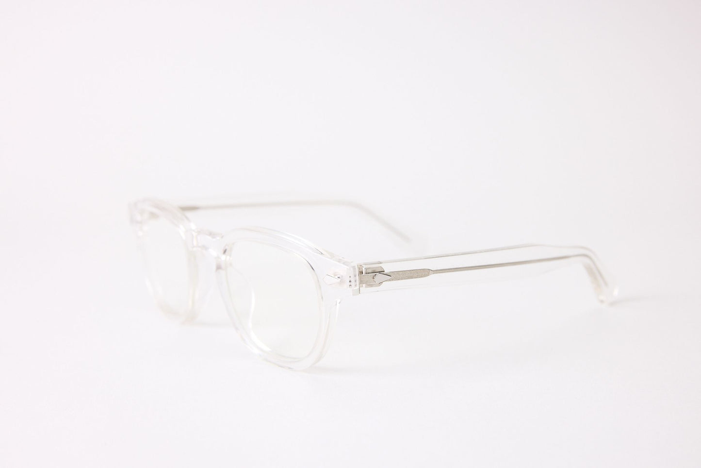 Large - NEW YORK EYERISH, Causeway. Rx Prescription Lenses with Clear Frames